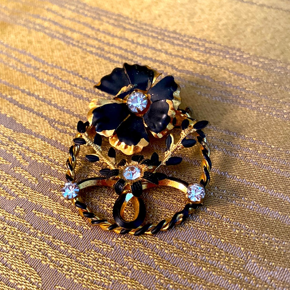 Vintage Made in Austria Marked Brooch